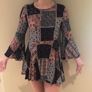 American Eagle Patch Work Dress
